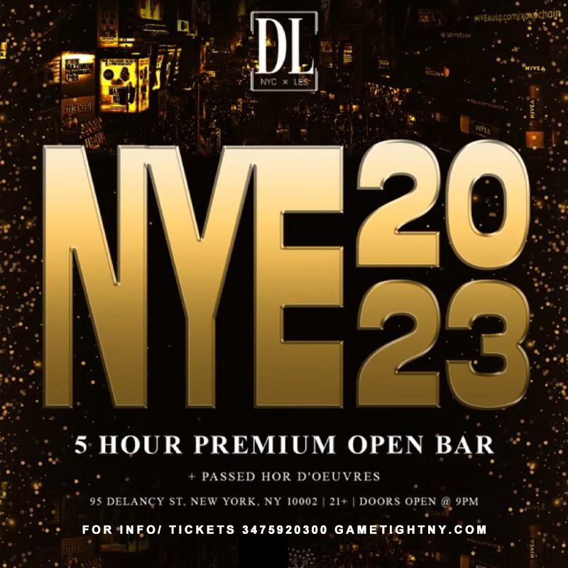 THE DL LOUNGE NYC NEW YEARS EVE